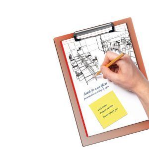 APLI Clipboard Madera A4