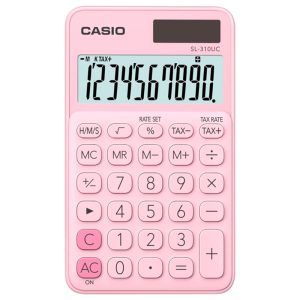 CASIO Calculadora de Bolsillo SL-310UC 10 Dígitos
