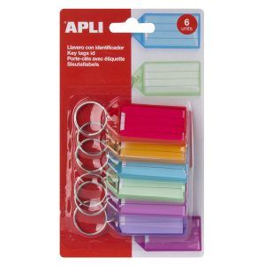 APLI Llaveros Premium Color Surtido