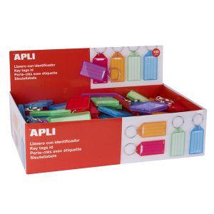 APLI Llaveros Premium Color Surtido
