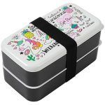 iTotal Fiambrera Lunch Box Unicorn, Bento con 2 Estantes iTotal Fiambrera Lunch Box Unicorn, Bento con 2 Estantes