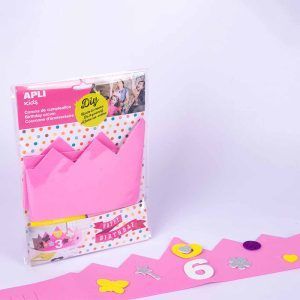 APLI Corona Cumpleaños Rosa