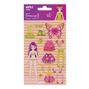 APLI Pegatinas Dress Up 3D Annie 1 hoja