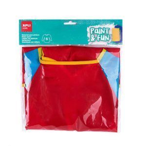 APLI Delantal Para Pintura Paint&Fun -Talla S