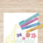 APLI Témperas Sólidas Color Pastel Sticks - 6g 6u.