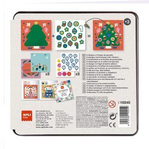APLI Juego de Gomets Navidad
