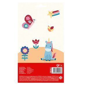 APLI Pegatinas Flores y Unicornios 1 hoja APLI Pegatinas Flores y Unicornios 1 hoja