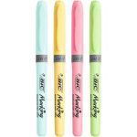 BIC Marcadores Highlighter Grip Pastel (Caja de 12 uds)