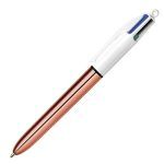 BIC Boligrafo 4 Colores Rose Gold Punta Media 1.0mm BIC Boligrafo 4 Colores Rose Gold Punta Media 1.0mm