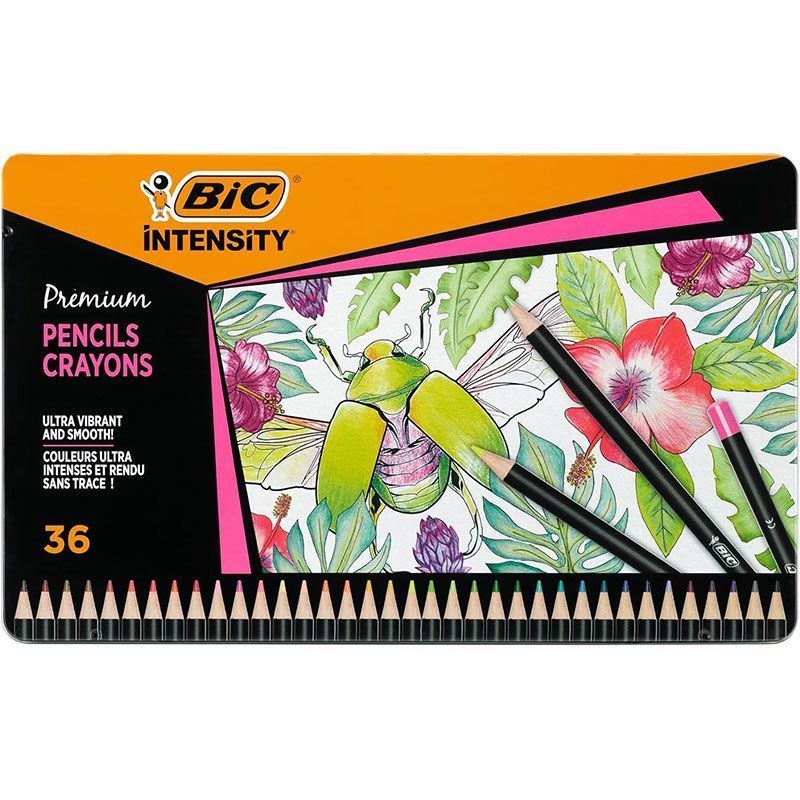 BIC Intensity Lápices Premium - Caja Metal BIC Intensity Lápices Premium - Caja Metal