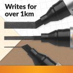 BIC Rotulador Marking 2300 ECOlutions Permanente Punta Biselada