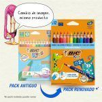 BIC Kid Evolution Triangle Lápices de Colores Triangulares 12uds.