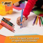 BIC Kid Evolution Triangle Lápices de Colores Triangulares 12uds.