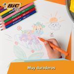 BIC Kid Evolution Triangle Lápices de Colores Triangulares 12uds.