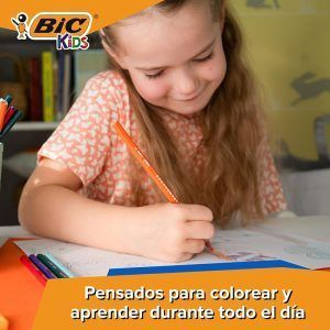 BIC Kid Tropicolors Lápices de Colores Hexagonales