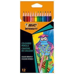 BIC Lápices de Colores Intensity Triangle sin Madera