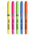 BIC Marcador Highlighter Grip Punta Biselada Ajustable