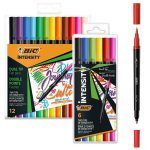 BIC Rotuladores Intensity Dual Tip Punta Pincel y Fina BIC Rotuladores Intensity Dual Tip Punta Pincel y Fina