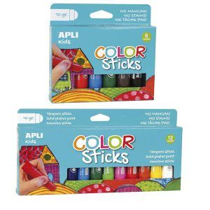 APLI Témperas Sólidas Color Sticks