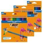 BIC Kid Tropicolors Lápices de Colores Hexagonales