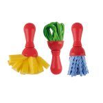 APLI Set de Pinceles MAXI Goma Eva y Esponja 3 u.