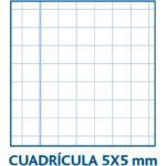 Papyrus Recambios A4 Unicolor5 100 hojas 90g/m² Cuadrícula 5x5 Papyrus Recambios A4 Unicolor5 100 hojas 90g/m² Cuadrícula 5x5