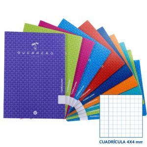 Guerrero Libreta Grapada de Tapa Polipropileno 48H 90gr