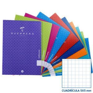 Guerrero Libreta Grapada de Tapa Polipropileno 48H 90gr