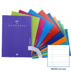 Guerrero Libreta Grapada de Tapa Polipropileno 48H 90gr