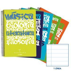 Guerrero Cuaderno de Tapa Polipropileno Uniclase 80H 90gr