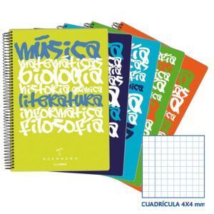 Guerrero Cuaderno de Tapa Polipropileno Uniclase 80H 90gr