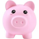 ITotal Hucha Decorativa de Plástico Piggy
