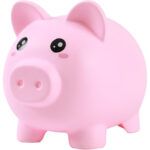 ITotal Hucha Decorativa de Plástico Piggy