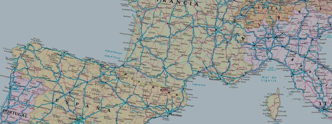 Faibo Mapa España Plástico (Bolsa de 3 ud.)
