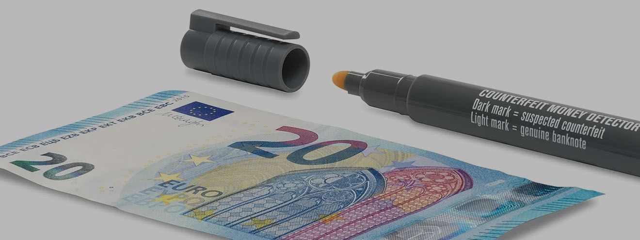 Plus Office Rotulador Detector de Billetes Falsos