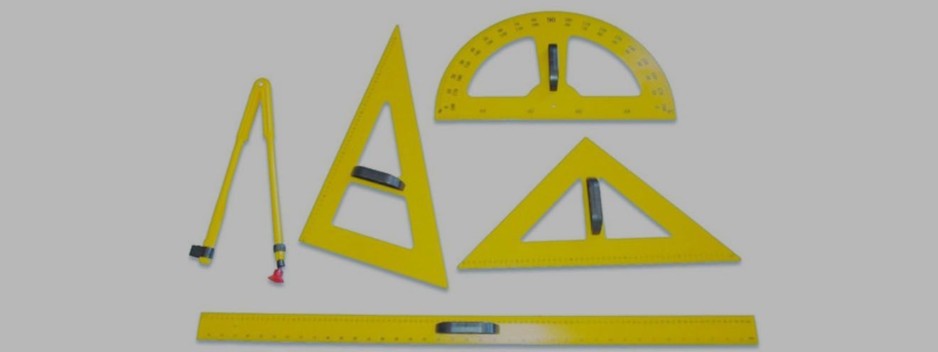 Faibo Herramientas de Dibujo de Plástico para Pizarra