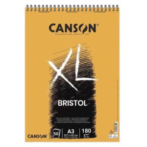 Canson XL Bristol Álbum Espiral Extraliso 180g 50h