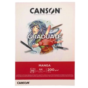 Canson Graduate Manga Bloc Encolado Liso 200g 30h