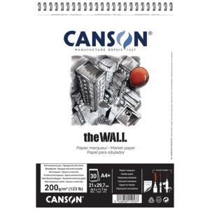 Canson The Wall Álbum Espiral Extraliso 220g 30h