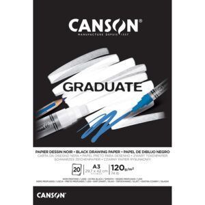 Canson Graduate Black Bloc Encolado Fino 120g 20h