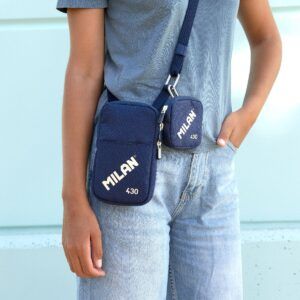 MILAN Bolso Pequeño Bandolera 430 since 1918, Azul
