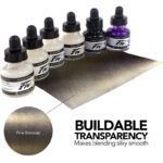 Daler Rowney FW Set Tintas Shimmering 6x29.5ml