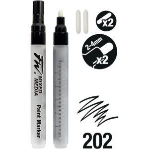 Daler Rowney FW Artist 2 Rotuladores Vacíos - Puntas Redondas 2-4mm Daler Rowney FW Artist 2 Rotuladores Vacíos - Puntas Redondas 2-4mm