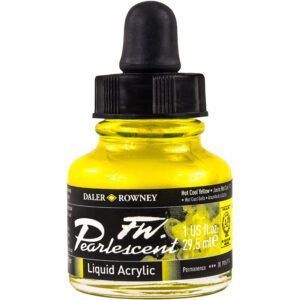 Daler Rowney FW Tinta Líquida Acrílica Nacarada Frasco 29.5ml