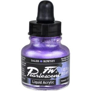 Daler Rowney FW Tinta Líquida Acrílica Nacarada Frasco 29.5ml