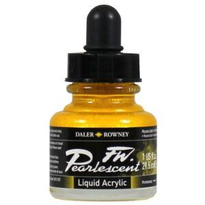 Daler Rowney FW Tinta Líquida Acrílica Nacarada Frasco 29.5ml