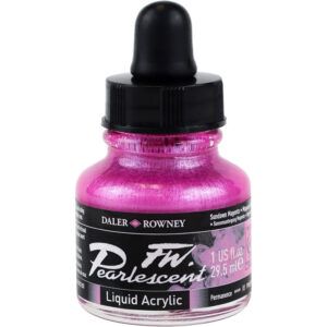 Daler Rowney FW Tinta Líquida Acrílica Nacarada Frasco 29.5ml