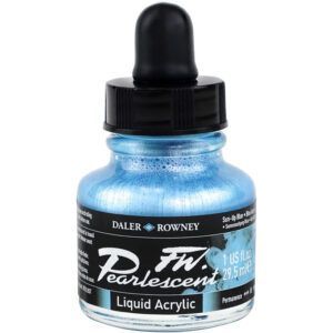 Daler Rowney FW Tinta Líquida Acrílica Nacarada Frasco 29.5ml
