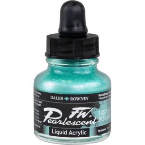 Daler Rowney FW Tinta Líquida Acrílica Nacarada Frasco 29.5ml
