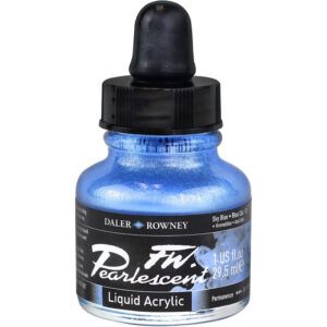 Daler Rowney FW Tinta Líquida Acrílica Nacarada Frasco 29.5ml